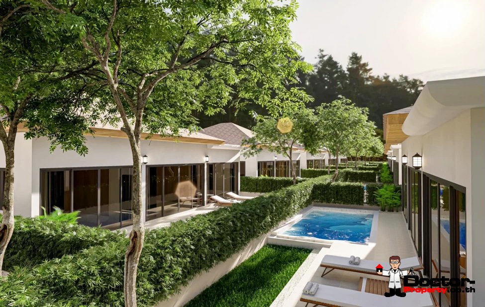 3 Bedroom Garden Villa with Pool in Chaweng, Koh Samui – For Sale